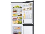 SAMSUNG RB34C605CB1/EF Kühl- und Gefrierkombination (C, 163 kWh, 1853 mm hoch, Premium Black Steel) – Bild 6
