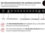 KB ELEMENTS ELK75DV2/ELK111AS, Einbau Backofen Set (induktion, A+, 65 l) – Bild 10