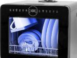 DURONIC DW5 BK Spülmaschine (freistehend, 42,8 cm breit, D)