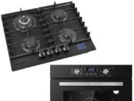 KB ELEMENTS ELK60GH1/75EV2, Einbau Backofen Set (gas hob, A, 65 l)