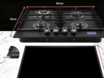 KB ELEMENTS ELK60GH1/75EV2, Einbau Backofen Set (gas hob, A, 65 l) – Bild 8
