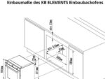KB ELEMENTS ELK76GH1/75EV1, Einbau Backofen Set (gas hob, A, 65 l) – Bild 7