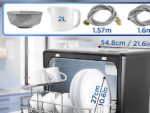 DURONIC DW10 BK Spülmaschine (Standgerät, -) – Bild 2