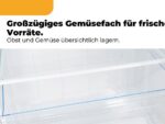 EXQUISIT KS5320-V-H-040D inoxlook Vollraumkühlschrank (D, 1426 mm hoch, Edelstahloptik) – Bild 8