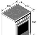 BOSCH HKA 090220 Standherd (EEK A, Elektrokochfeld, 66 l) – Bild 6