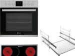 BAUKNECHT HEKO 500 H, Einbauherdset (Elektrokochfeld, A, 65 l)