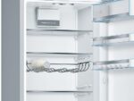 BOSCH KGE398IBP Serie 6 Kühlgefrierkombination (B, 343 l, 2010 mm hoch, Gebürsteter Stahl mit Anti Fingerprint) – Bild 4