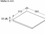 NEFF T56STF1L0 Induktionskochfeld (583 mm breit, 4 Kochzonen) – Bild 5