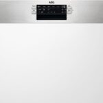 AEG FEE6491AZM Serie 6000 mit SatelliteClean® Geschirrspüler (teilintegrierbar, 596 mm breit, 44 dB (A), C)