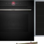 BOSCH HBD80PY53 Serie 8/Serie 6, Einbaubackofenset (Induktionskochfeld, A+, 71 l)