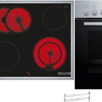 BOSCH HND211RS63 Serie 4/Serie 2, Einbauherdset (Glaskeramikkochfeld, A, 66 l)