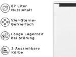 OK. OFZ 121 C W Gefrierschrank (C, 87 l, 850 mm hoch) – Bild 2
