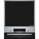 BOSCH HBD435RS64 (HBA514BS3 + PIF64RBB5E) Serie 4, Backofenset (Induktionskochfeld, A+, 71 l)