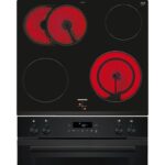 SIEMENS PQ212KAAB iQ300, Einbauherdset (Elektrokochfeld, A+, 71 l)