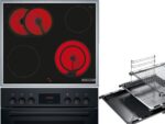 BOSCH HND211RB1 (HEF113BB0 + HEZ438301 + NKN645GA2E) Serie 2/Serie 4, Einbauherd-Set (Elektrokochfeld, A, 66 l)