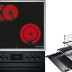 BOSCH HND211RB1 (HEF113BB0 + HEZ438301 + NKN645GA2E) Serie 2/Serie 4, Einbauherd-Set (Elektrokochfeld, A, 66 l)