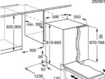 AEG GI9200X2TC Serie 9000 Geschirrspüler (vollintegrierbar, 596 mm breit, 40 dB (A), A) – Bild 2