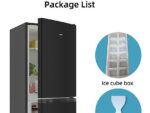 CHIQ CBM117L42 Kühl-Gefrier-Kombination (E, 168 kWh, 114 cm hoch, Schwarz) – Bild 5