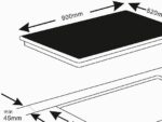 K&H 5 Zonen SLIDER Control Glaskeramikkochfeld 90cm Elektro Autark Eigebaut NC-10209 Elektrokochfeld (900 mm breit, 5 Kochfelder) – Bild 7