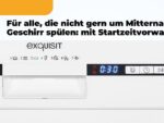 EXQUISIT GSP 9309-030 E WEISS Geschirrspüler (Standgerät (Besteckkorb, 448 mm breit, 49 dB (A), E) – Bild 6