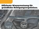 EXQUISIT GSP 9309-030 E WEISS Geschirrspüler (Standgerät (Besteckkorb, 448 mm breit, 49 dB (A), E) – Bild 8